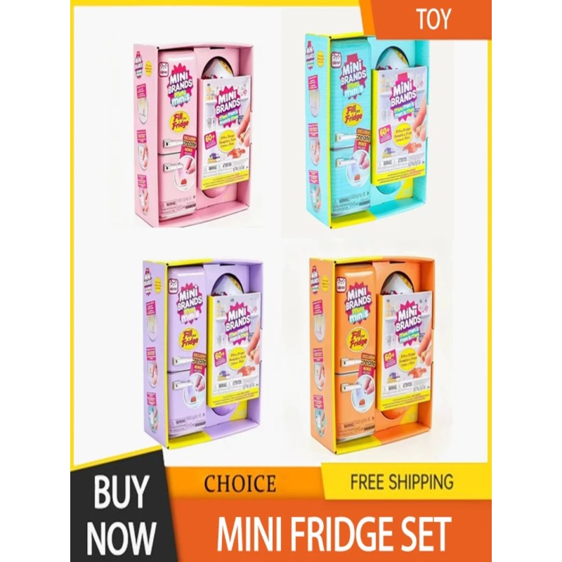 Party Games Mini - Набор мини-холодильников Original Fill The Fridge,